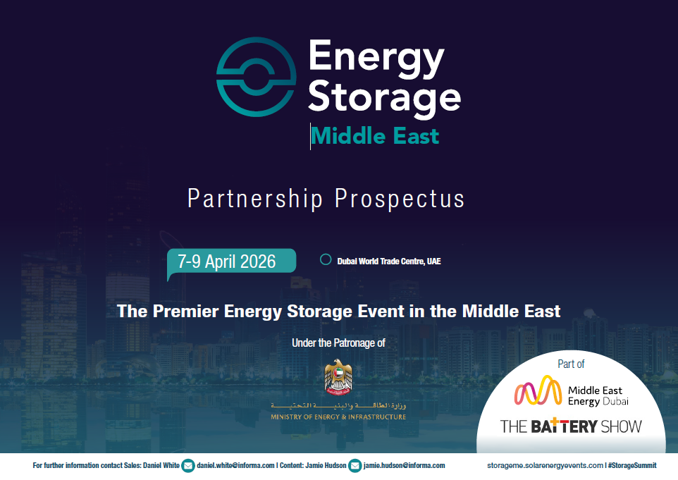 Energy Storage Middle East Partnership Prospectus
